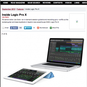 Inside Logic Pro X